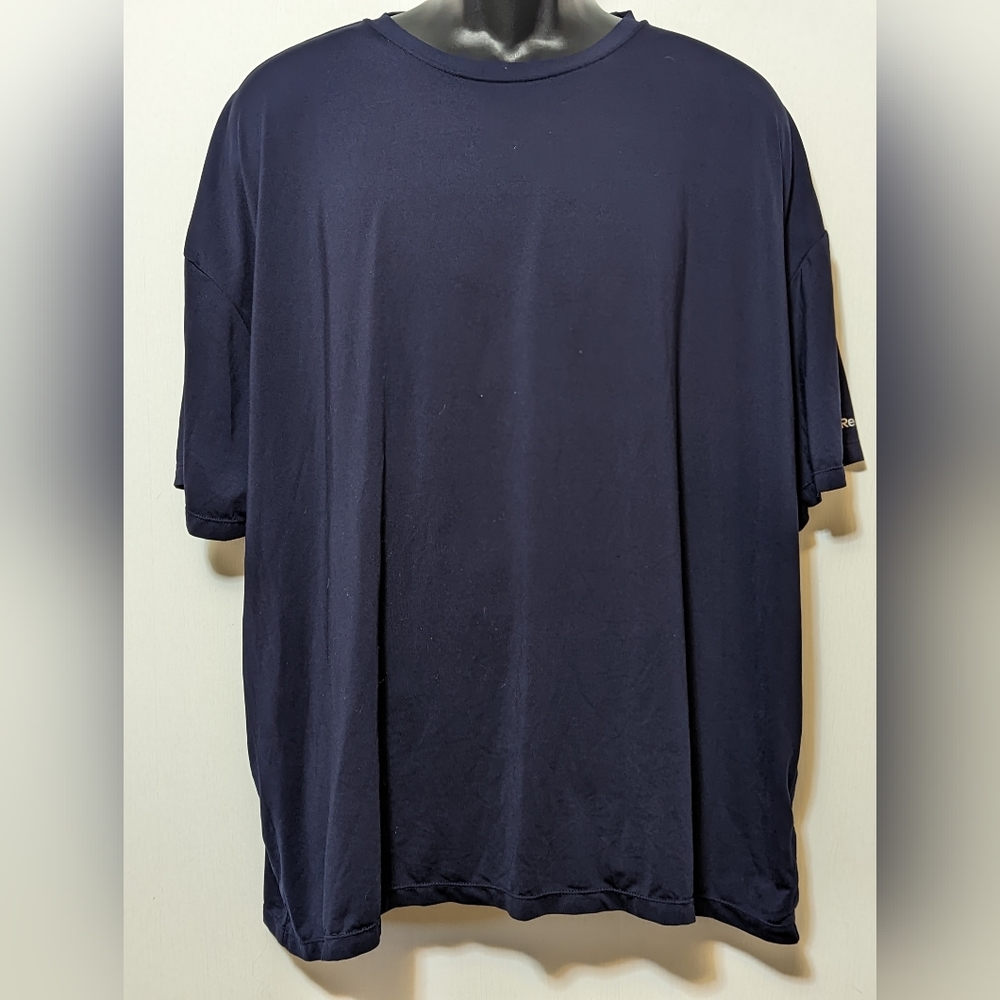 Men's Reebok Performance T-shirt Dark Blue Size 2XL